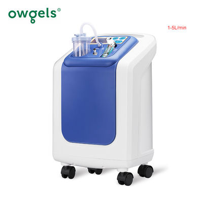 Concentrador portátil del generador del oxígeno, concentrador del oxígeno de 5 litros para el hogar