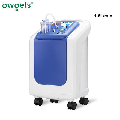 Concentrador portátil médico del oxígeno de 5 LPM para el hogar de la atención sanitaria