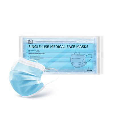 3 mascarilla no tejida disponible médica disponible de la máscara el 95% BFE de la capa