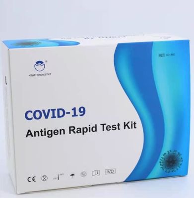 Prueba rápida Kit Clinical Diagnosis Test del antígeno rápido de la esponja Covid-19