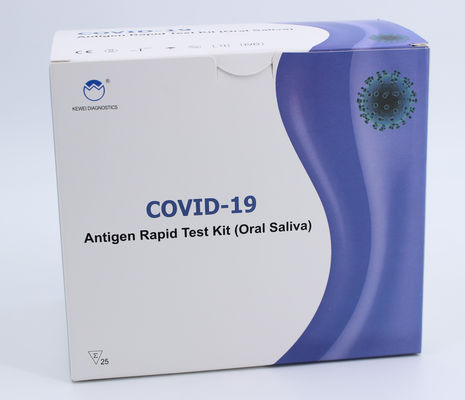 Prueba de paso rápida de la sensibilidad una del equipo el 95% de la prueba de la saliva del antígeno oral de la prueba Covid-19