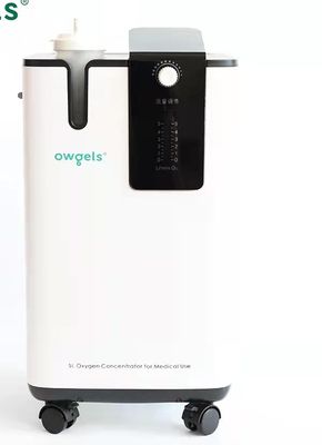 Concentrador médico del oxígeno del OEM 5L con el nebulizador para el uso en el hogar del equipo de Treament del hospital o el uso clínico del hospital