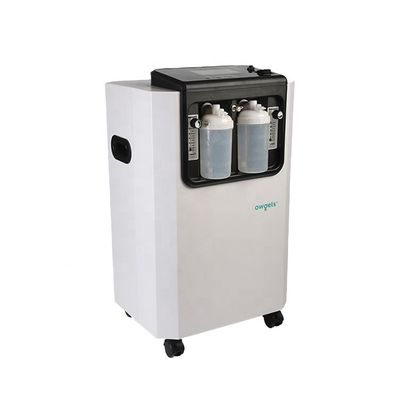 Nebulizador doble 110v del flujo máquina del concentrador del oxígeno de 10 litros para el uso médico
