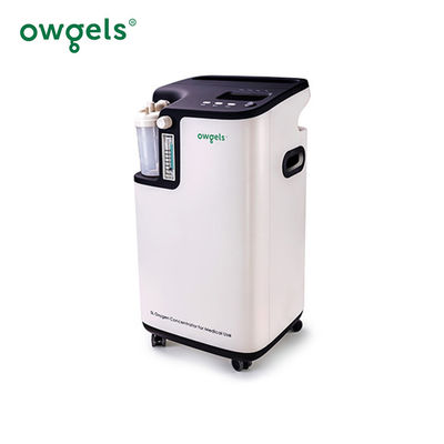 Sistema de alarma inteligente de Owgels del oxígeno de la pureza plástica del concentrador 5L el 93%