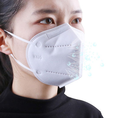 Máscaras no tejidas del respirador KN95, mascarilla no tejida anti de Meltblown del virus