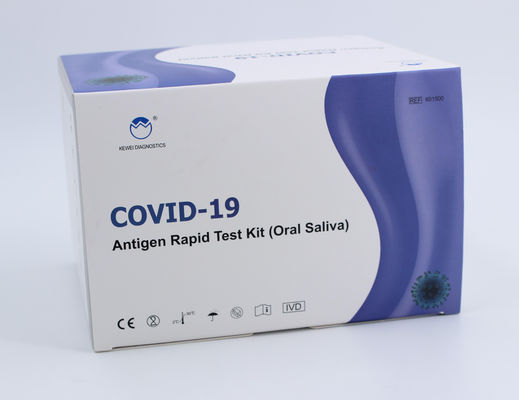 Prueba rápida Kit Disposable Oral Saliva del antígeno de diagnóstico rápido Covid-19
