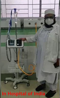 Altos dispositivos del oxígeno del flujo de la cánula nasal de regla automática del oxígeno
